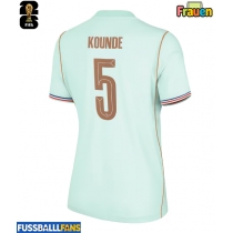 Frankreich Jules Kounde #5 Auswärtstrikot Frauen WM 2026 Kurzarm